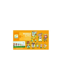 Djeco Puzzle Grands et petits à la ferme - New
