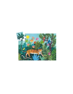 Djeco Puzzle la balade du tigre - Sale
