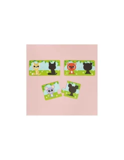 Janod Puzzle Les animaux et leur ombre - Discount