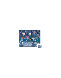 Janod Puzzle les fées et nénuphars 36 pièces - Outlet