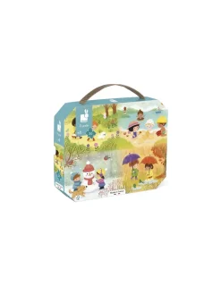 Janod Puzzle Les saisons 36 pièces - Discount