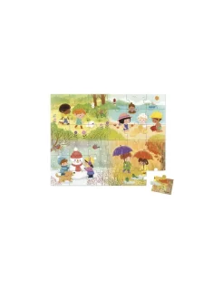 Janod Puzzle Les saisons 36 pièces - Discount