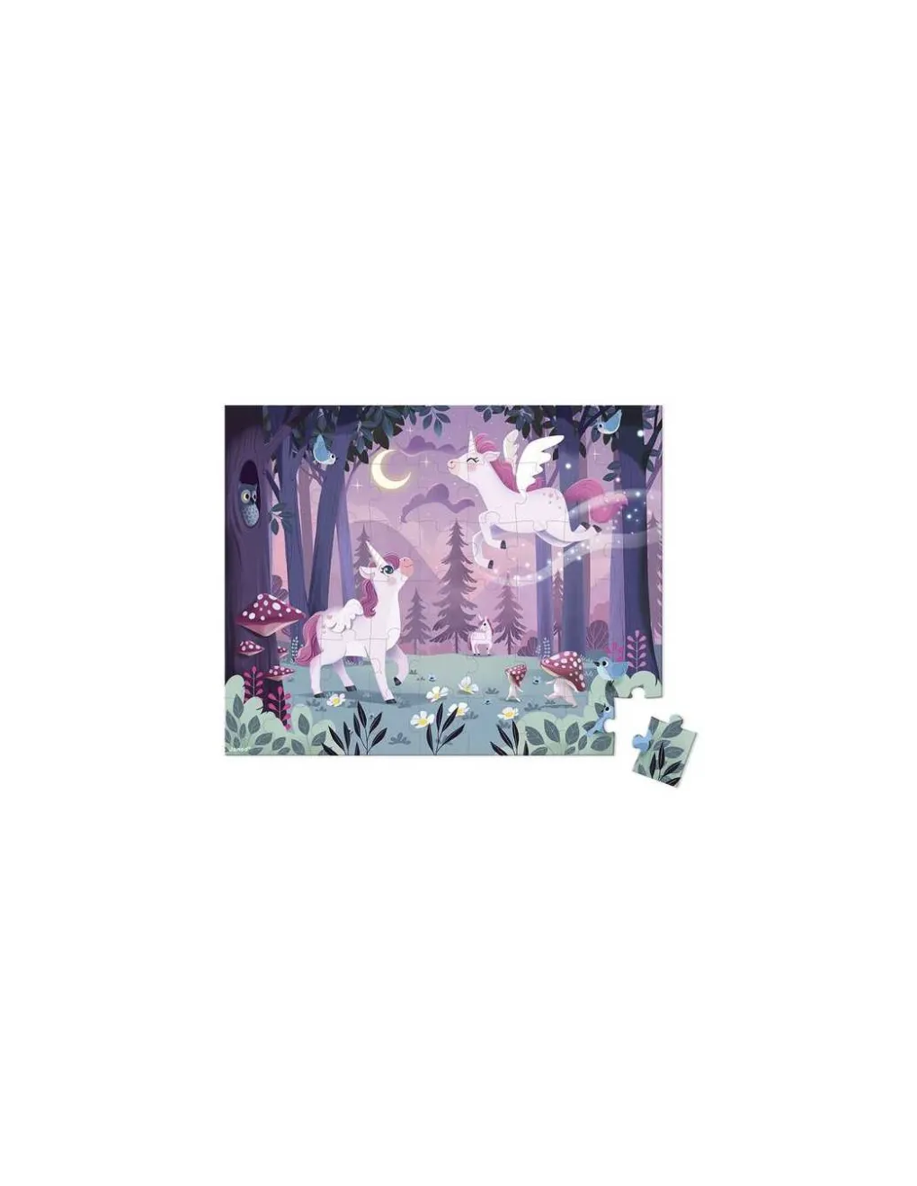 Janod Puzzle Licornes 54 pièces - Hot
