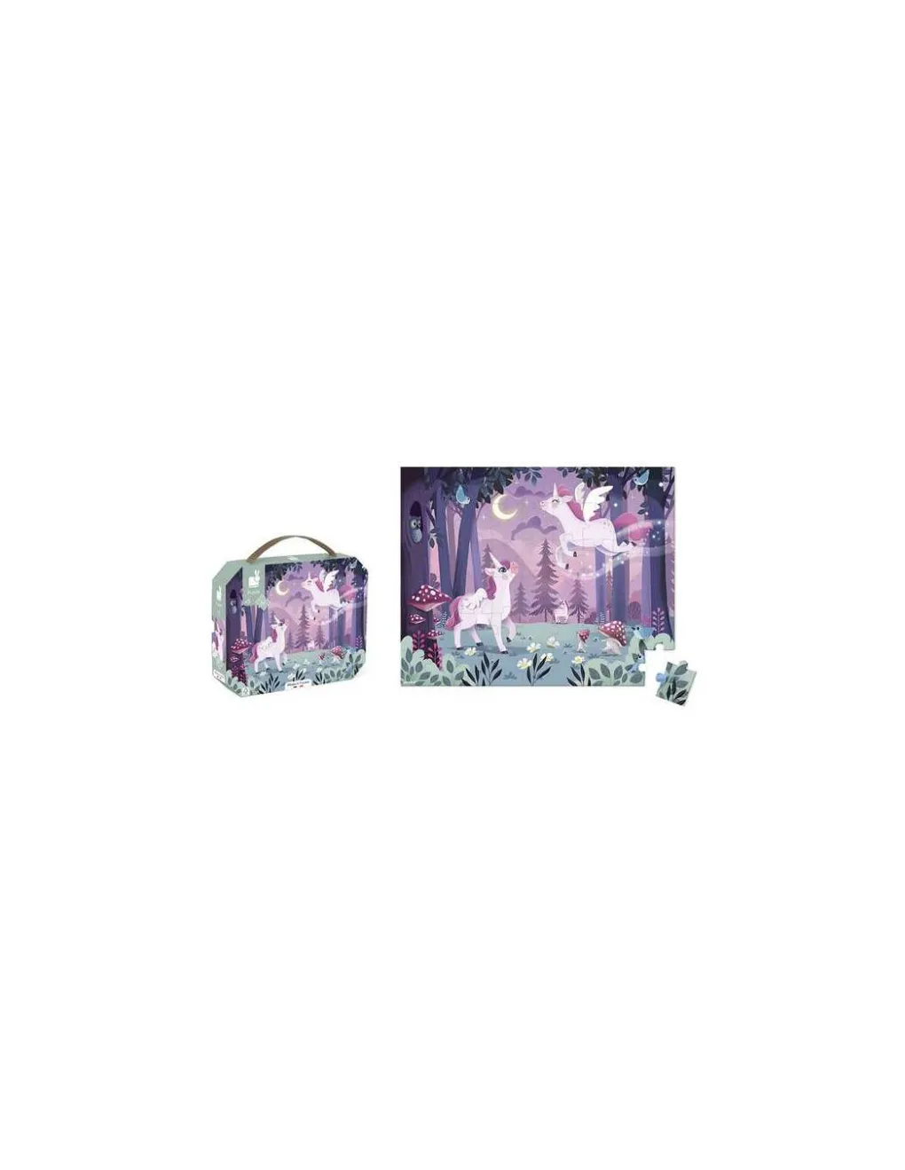 Janod Puzzle Licornes 54 pièces - Hot