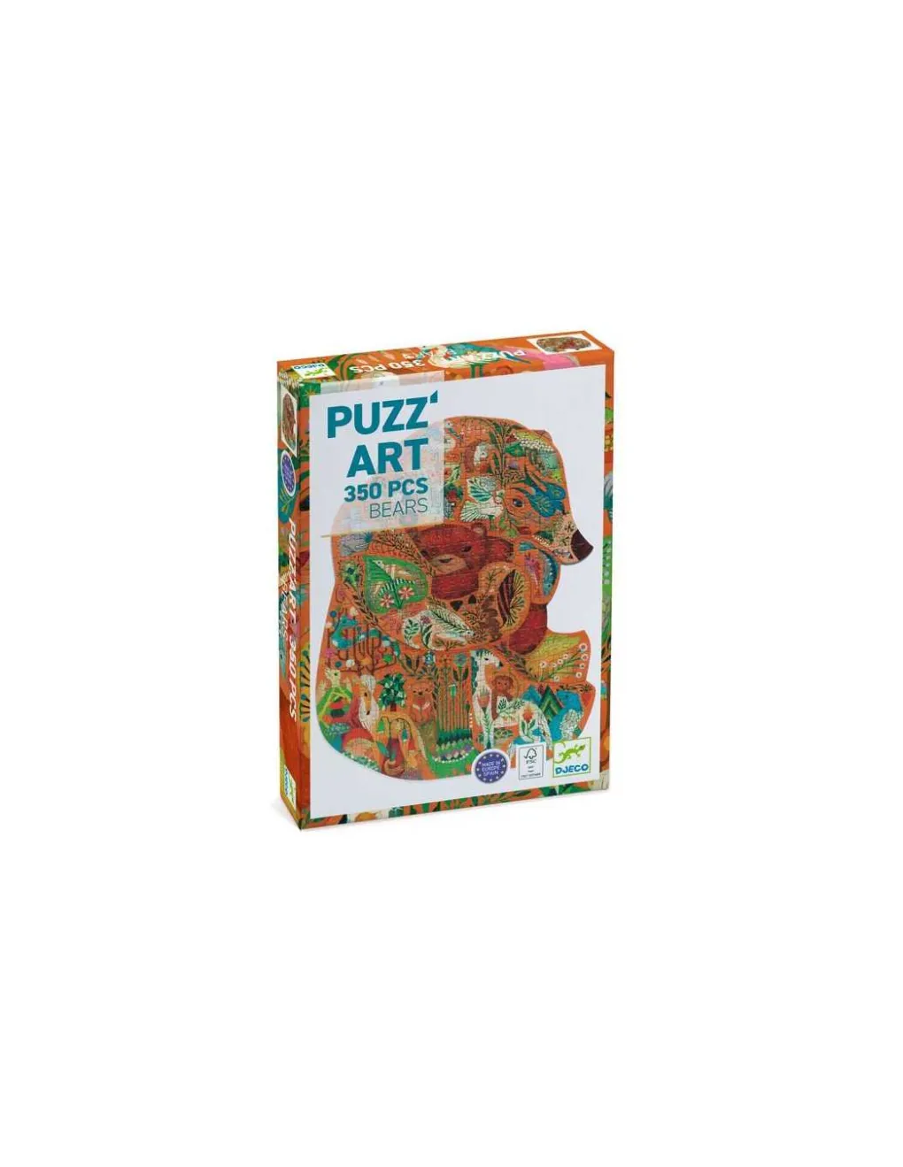 Djeco Puzzle Ours 350 pièces Puzz'art - Clearance