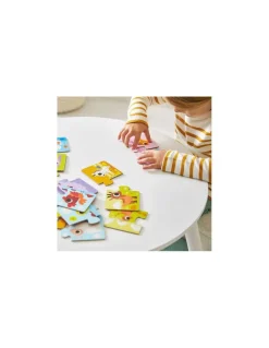 Janod Puzzle Parents et bébé animaux - Best