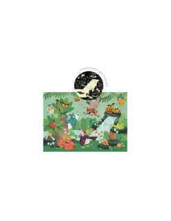 Moulin Roty Puzzle phosphorescent La cascade Dans la jungle - New