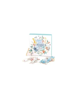 Vilac Puzzle rond 24 pièces le monde Sarah Betz - Outlet
