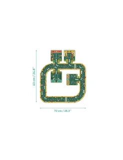 Djeco Puzzle routes Pop to play - Hot