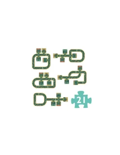 Djeco Puzzle routes Pop to play - Hot