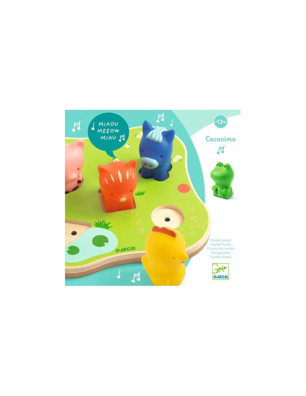 Djeco Puzzle sonore Caconimo - Clearance