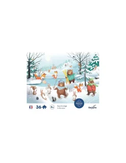 Sentosphere Puzzle Sous la neige 36 pièces - Sentosphère Discount