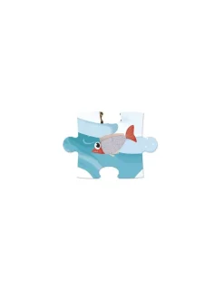 Janod Puzzle tactile la vie sur la banquise - Best