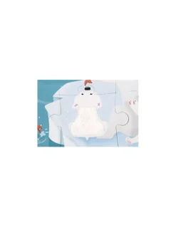 Janod Puzzle tactile la vie sur la banquise - Best
