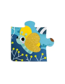 Janod Puzzle tactile les animaux de la forêt - New