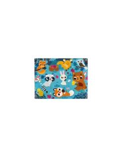 Janod Puzzle tactile les animaux de la forêt - New