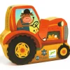 Djeco Puzzle Tracteur 16 pièces - Best