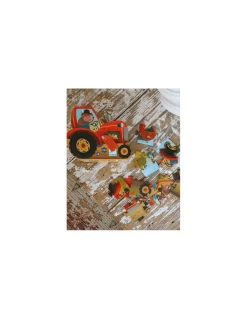 Djeco Puzzle Tracteur 16 pièces - Best