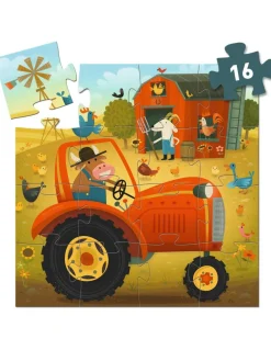 Djeco Puzzle Tracteur 16 pièces - Best