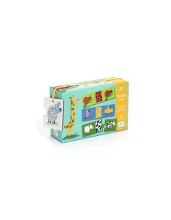 Djeco Puzzle trio Tout nu - Online