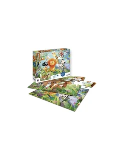 Sentosphere Puzzles Animaux sauvages 24 pièces - Sentosphère