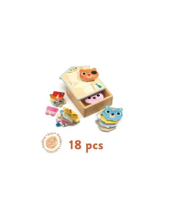 Djeco Puzzles dressup mix - Best