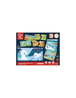 Hape Toys Puzzles Famille d’animaux - Hape Best