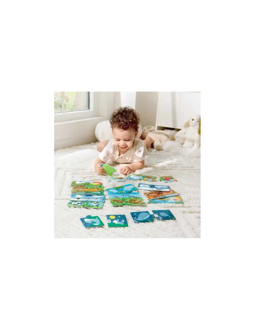 Hape Toys Puzzles Famille d’animaux - Hape Best