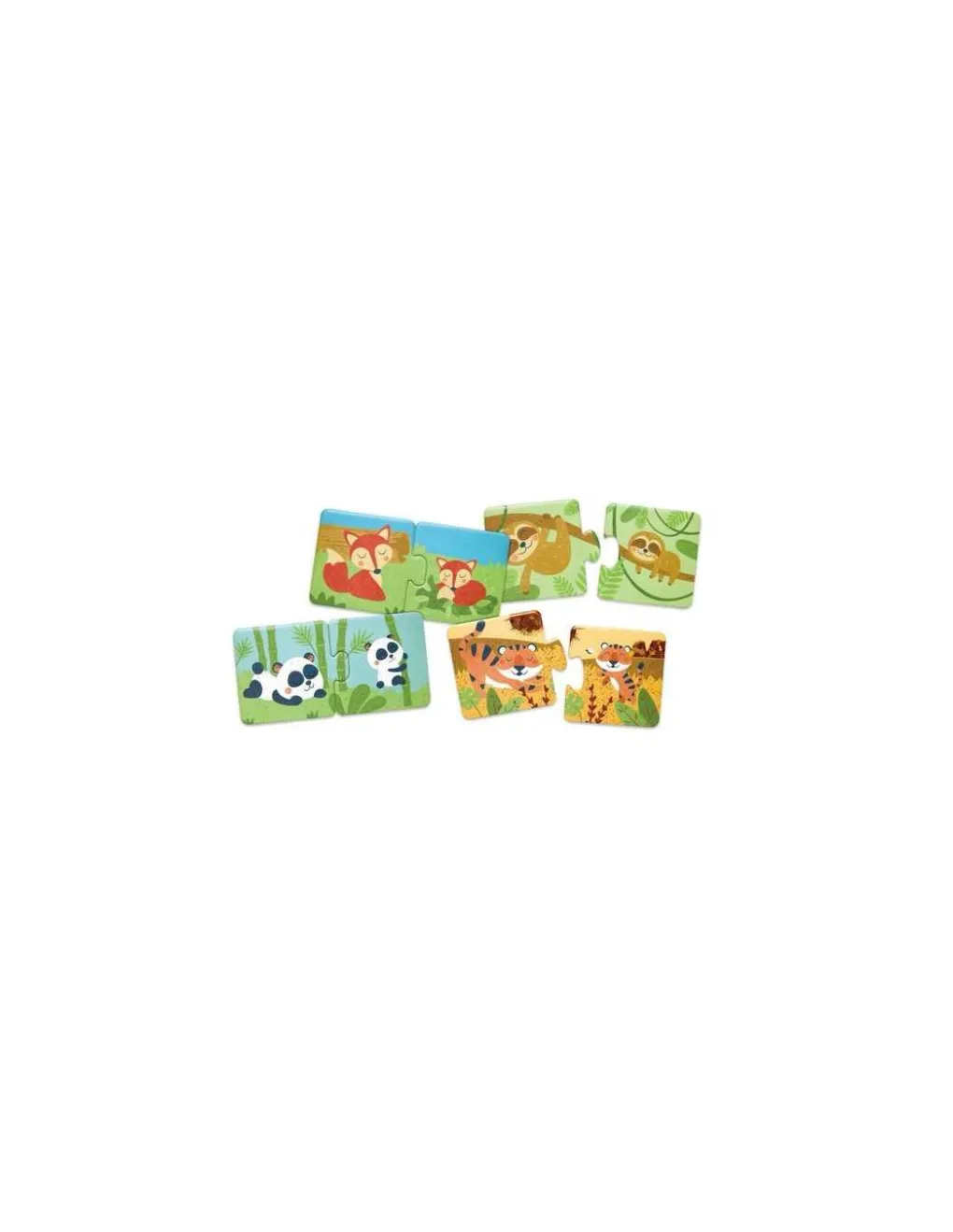 Hape Toys Puzzles Famille d’animaux - Hape Best
