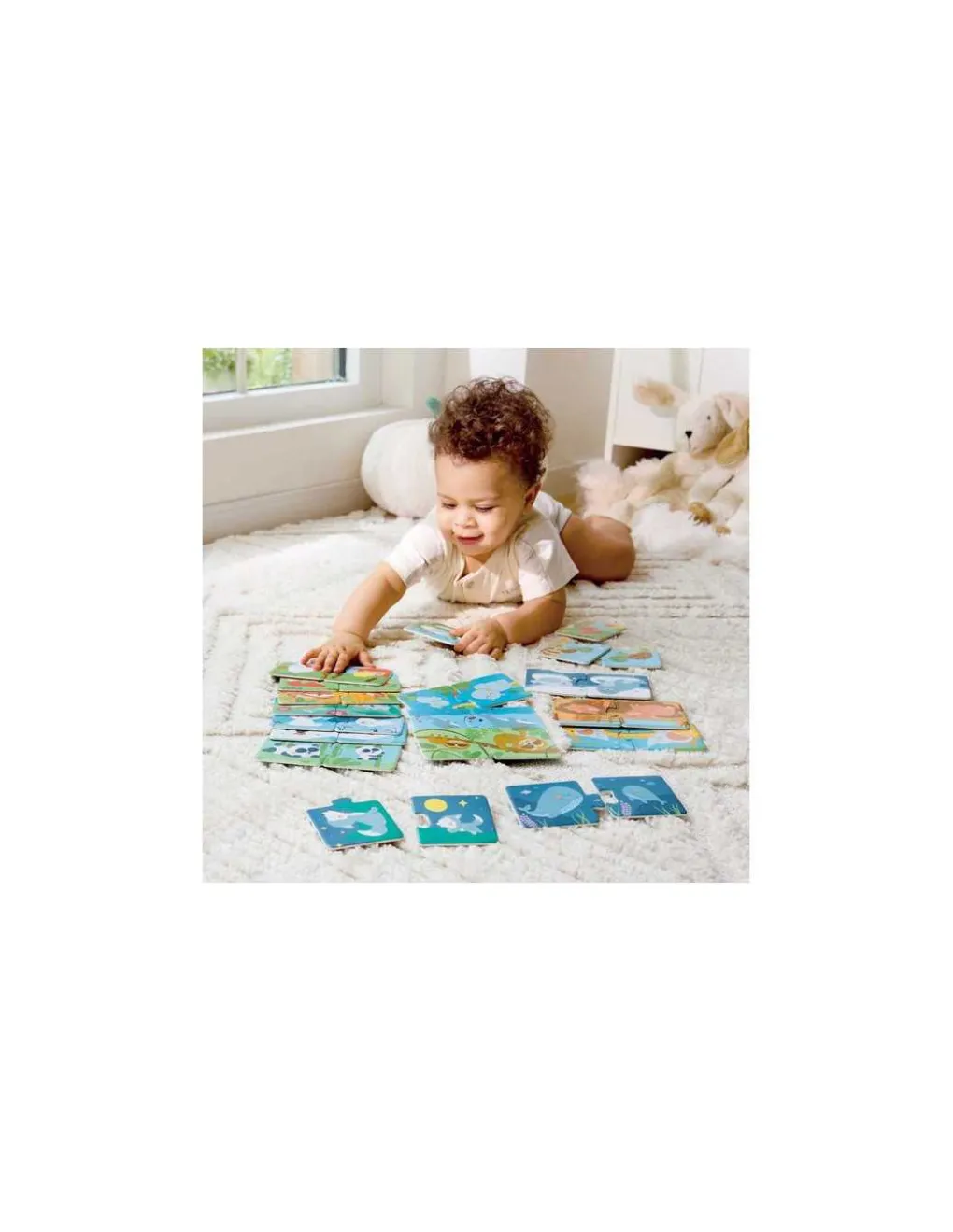 Hape Toys Puzzles Famille d’animaux - Hape Best