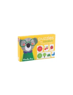 Moulin Roty Puzzles Les couleurs Les Popipop - Clearance
