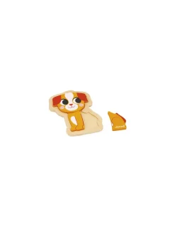 Janod Puzzles évolutifs en bois Animaux domestiques -