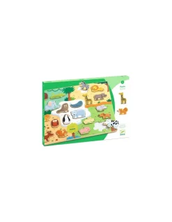 Djeco Puzzlo Animo - Hot