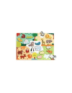 Djeco Puzzlo Animo - Hot