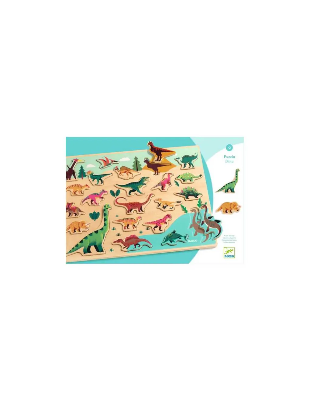 Djeco Puzzlo Dino - Outlet