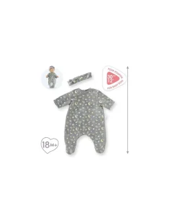 Corolle Pyjama Brille dans la nuit et bandeau pour poupée - New