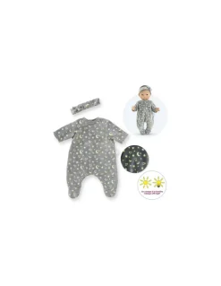 Corolle Pyjama Brille dans la nuit et bandeau pour poupée - New