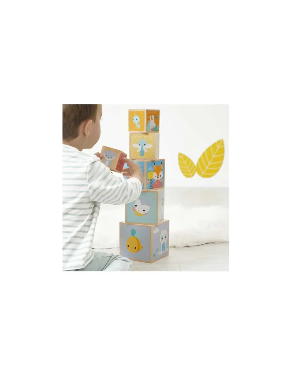 Janod Pyramide en bois Pure - Outlet