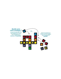 Iello Qwirkle cubes - jeu New