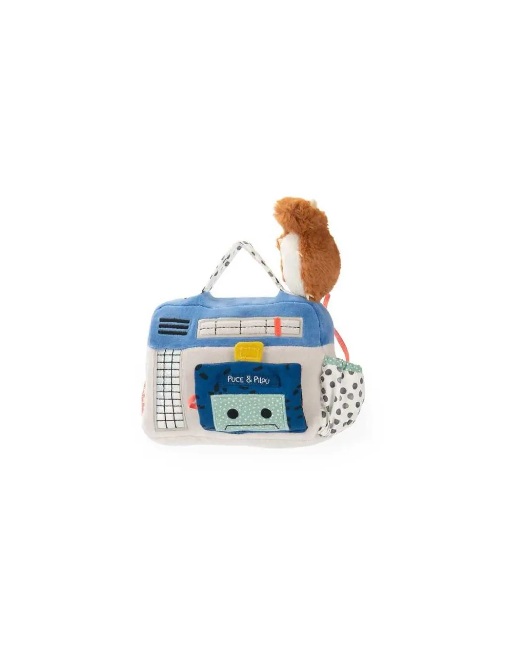 Moulin Roty Radio cassette musical Puce & Pilou - Outlet