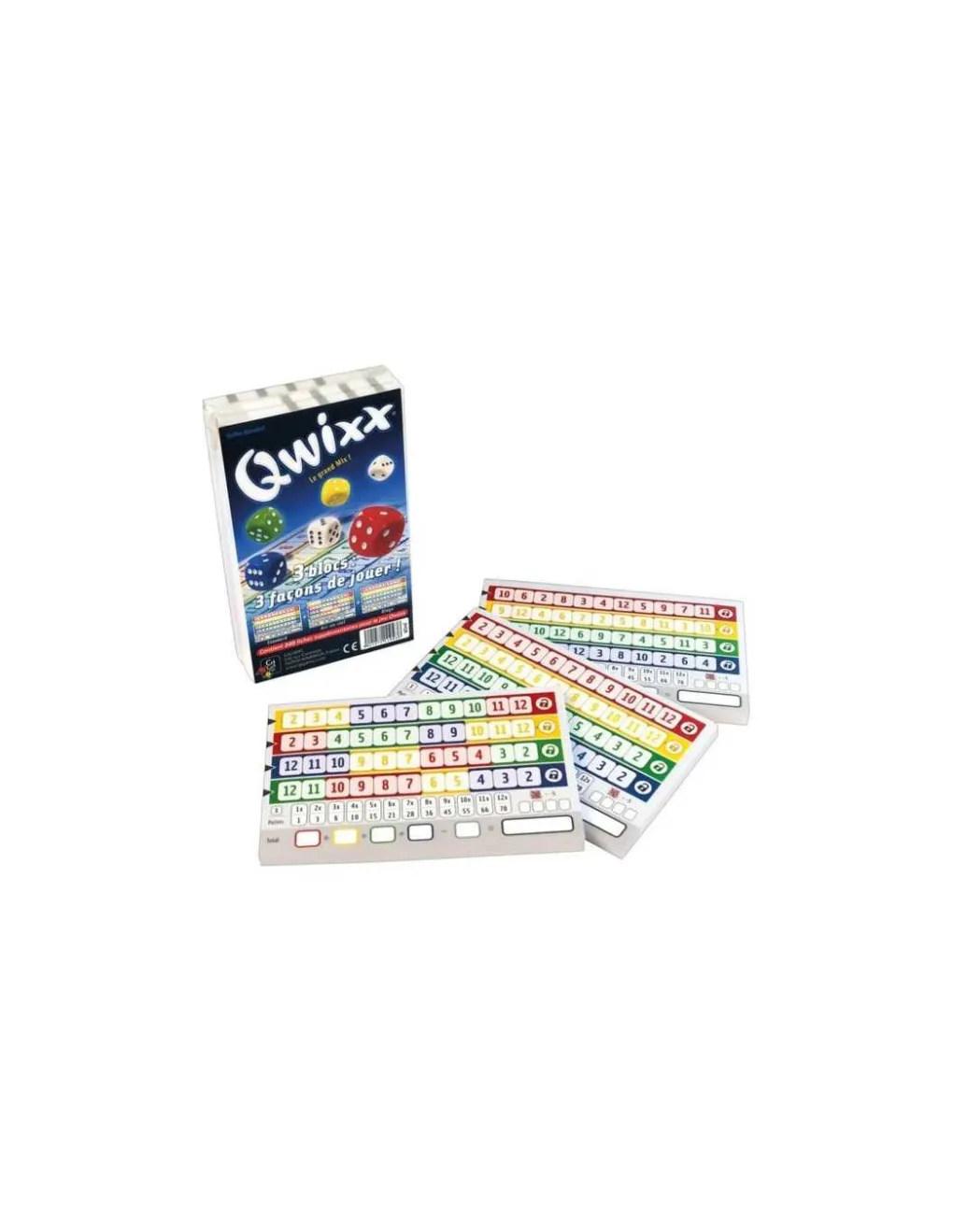 Gigamic Recharge bloc de score Qwixx - Best