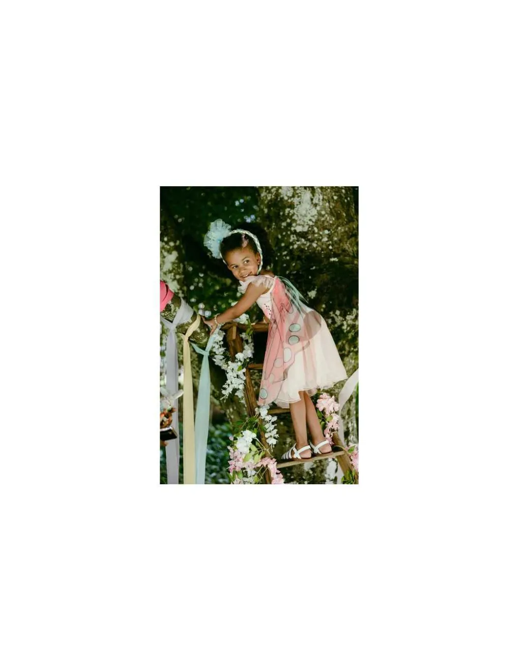 Great Pretenders Robe de papillon sequins avec ailes 5-6 ans - Best