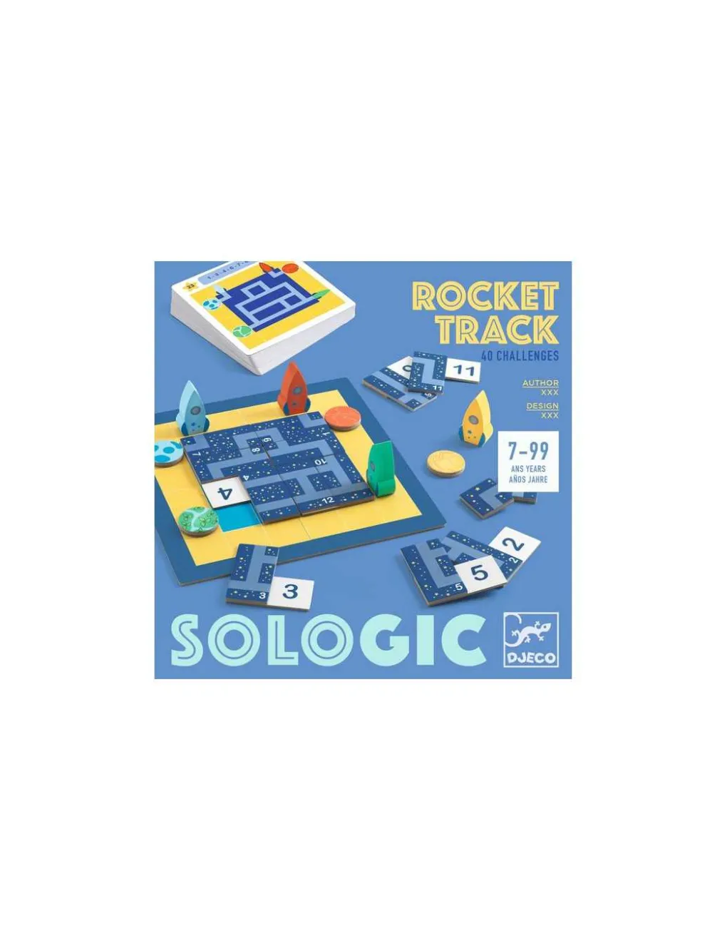Djeco Rocket Track Sologic - Online