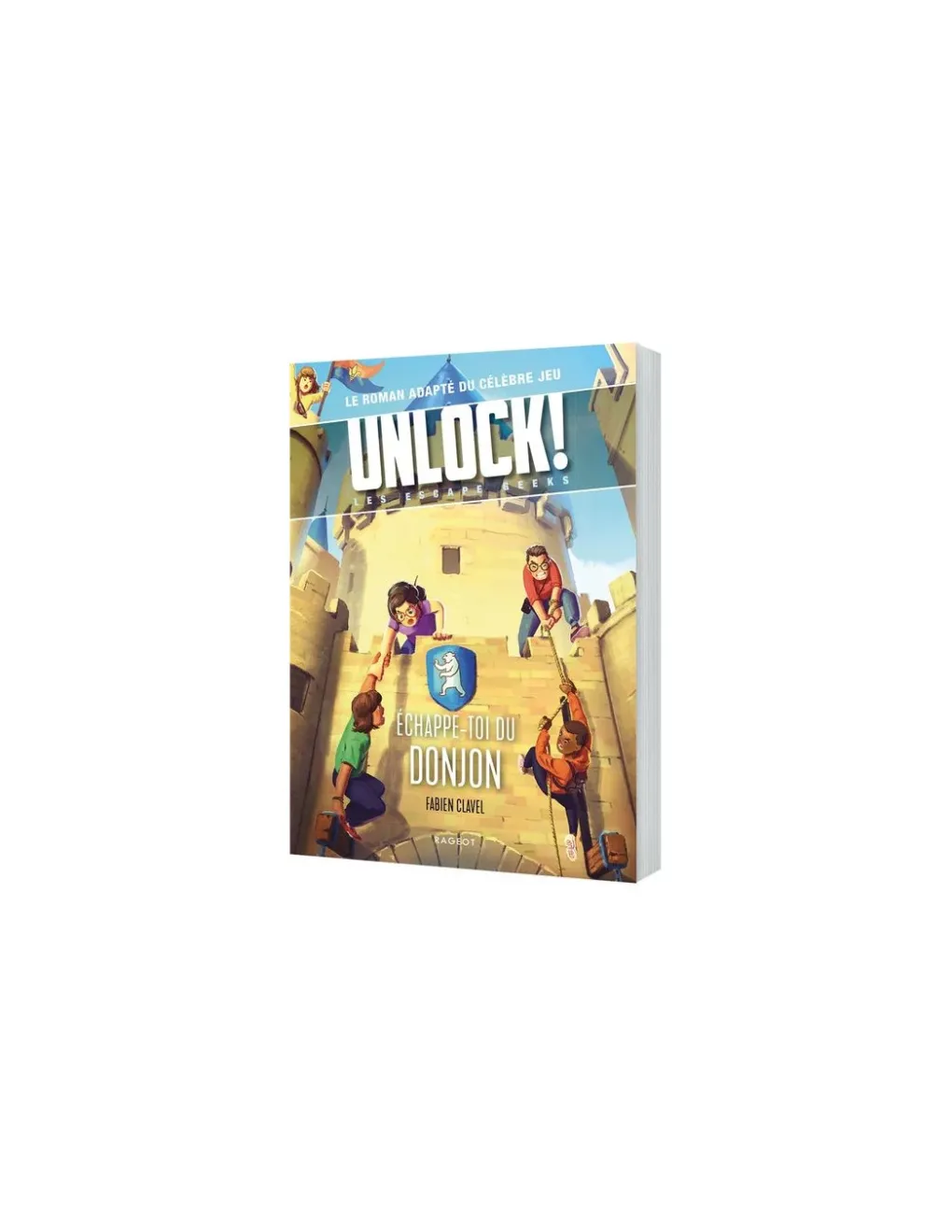 Asmodee Roman Unlock! Escape Geeks - Echappe-toi du donjon New