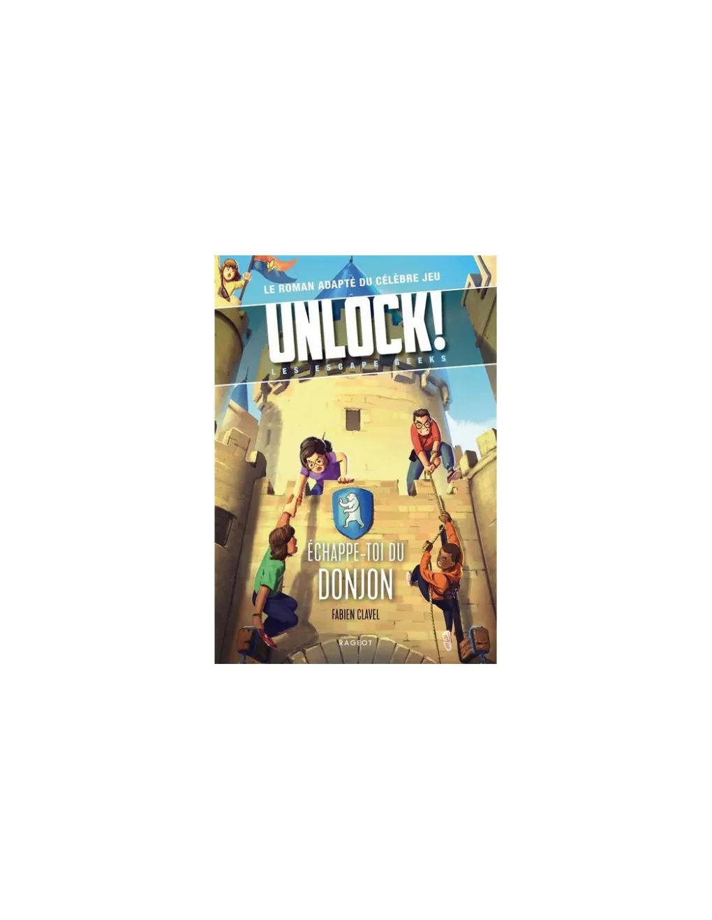 Asmodee Roman Unlock! Escape Geeks - Echappe-toi du donjon New