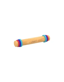 Chefclub kids Rouleau à pâtisserie avec anneaux ajustables - Discount