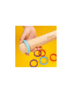 Chefclub kids Rouleau à pâtisserie avec anneaux ajustables - Discount