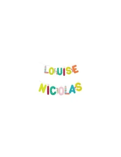 Lilliputiens Ruban lettres alphabet - Online