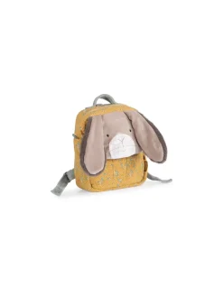 Moulin Roty Sac à dos lapin ocre Trois Petits Lapins - Outlet