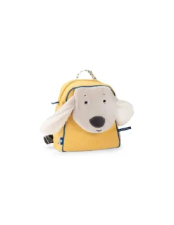 Moulin Roty Sac à dos Pilou jaune Puce & Pilou - New